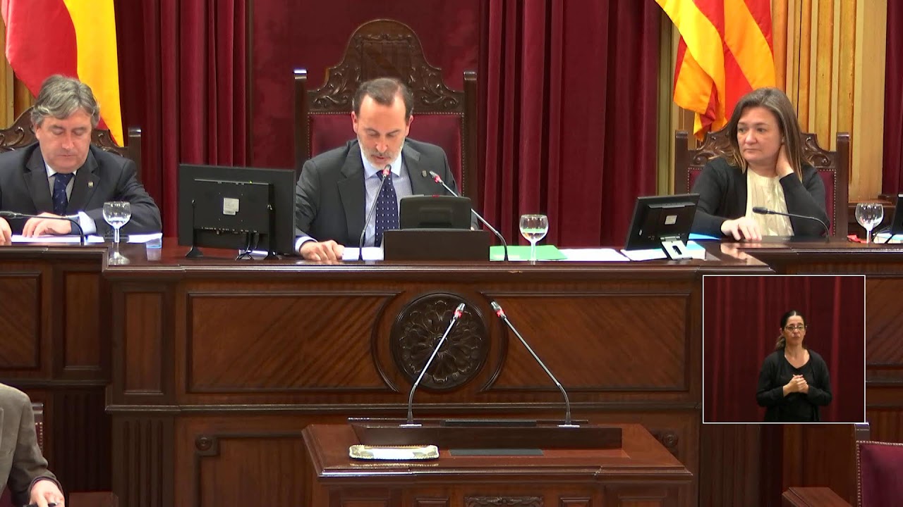 PLE DEL PARLAMENT 18/03/2025 a les 09.00 hores