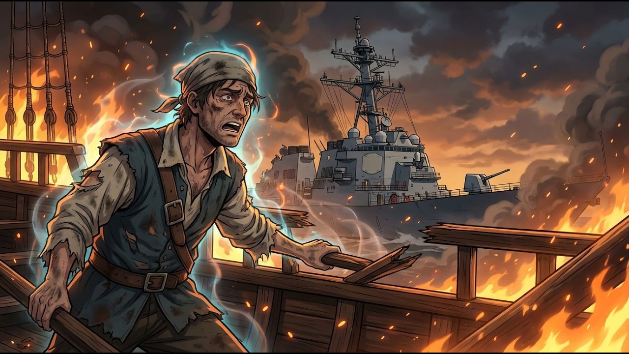 Could 1 Navy Destroyer Survive The 1600s English Navy?