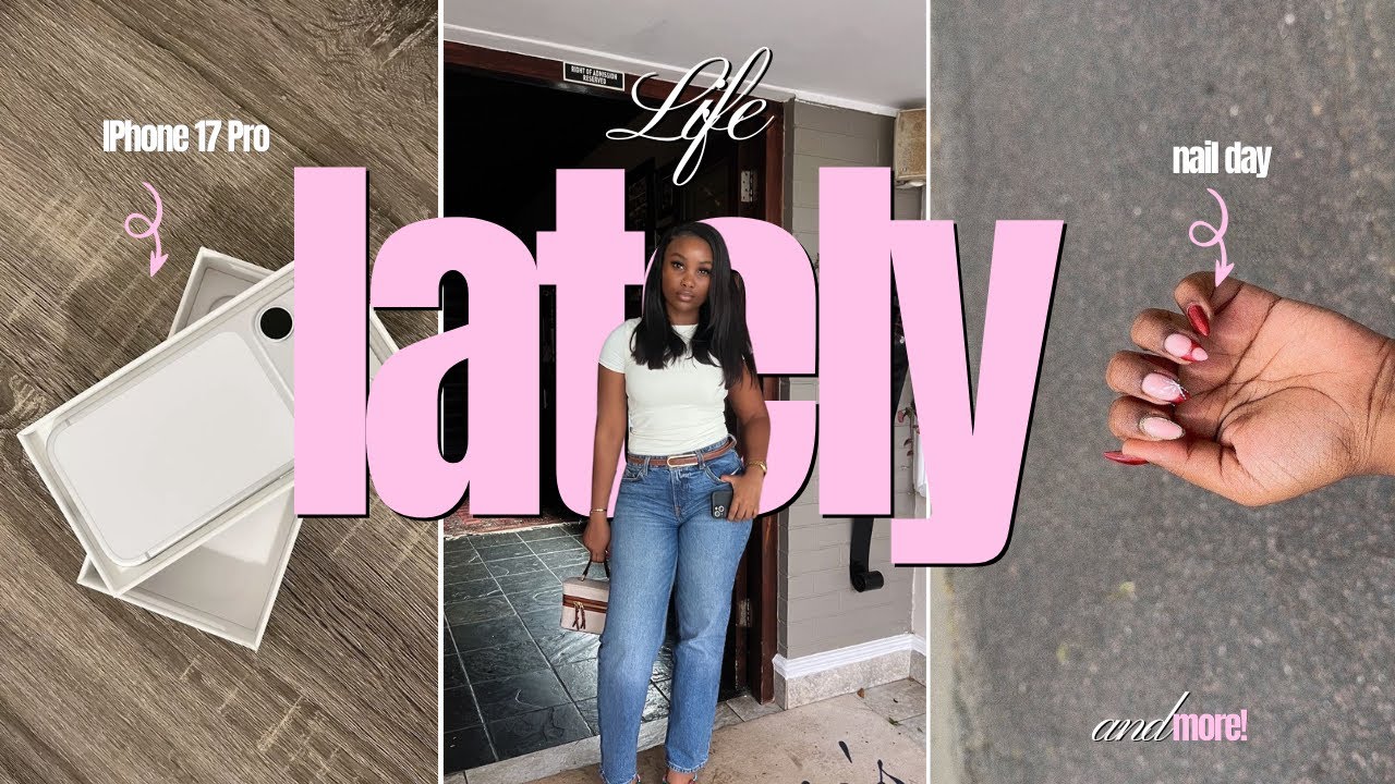 #lifelately: where have i been? new phone, adulting, shopping, nails & more | south african youtuber