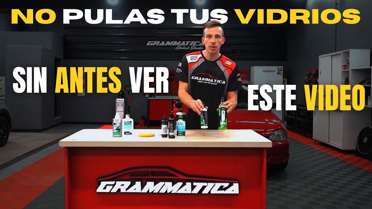 ¿CÓMO Dejar Los VIDRIOS Como NUEVOS? | PULIDO de VIDRIOS | Marca de AGUA DURA | SELLADO | DETAILING