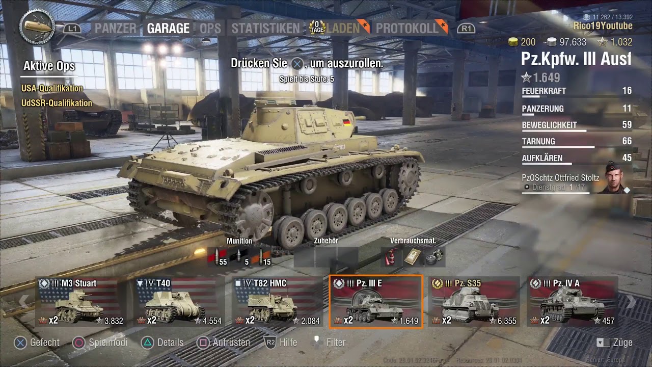 Let's Roll World Of Tanks P02 German Das Team :( [PS4] [Pro] [PlayskillTv] [HD] [60Fps]