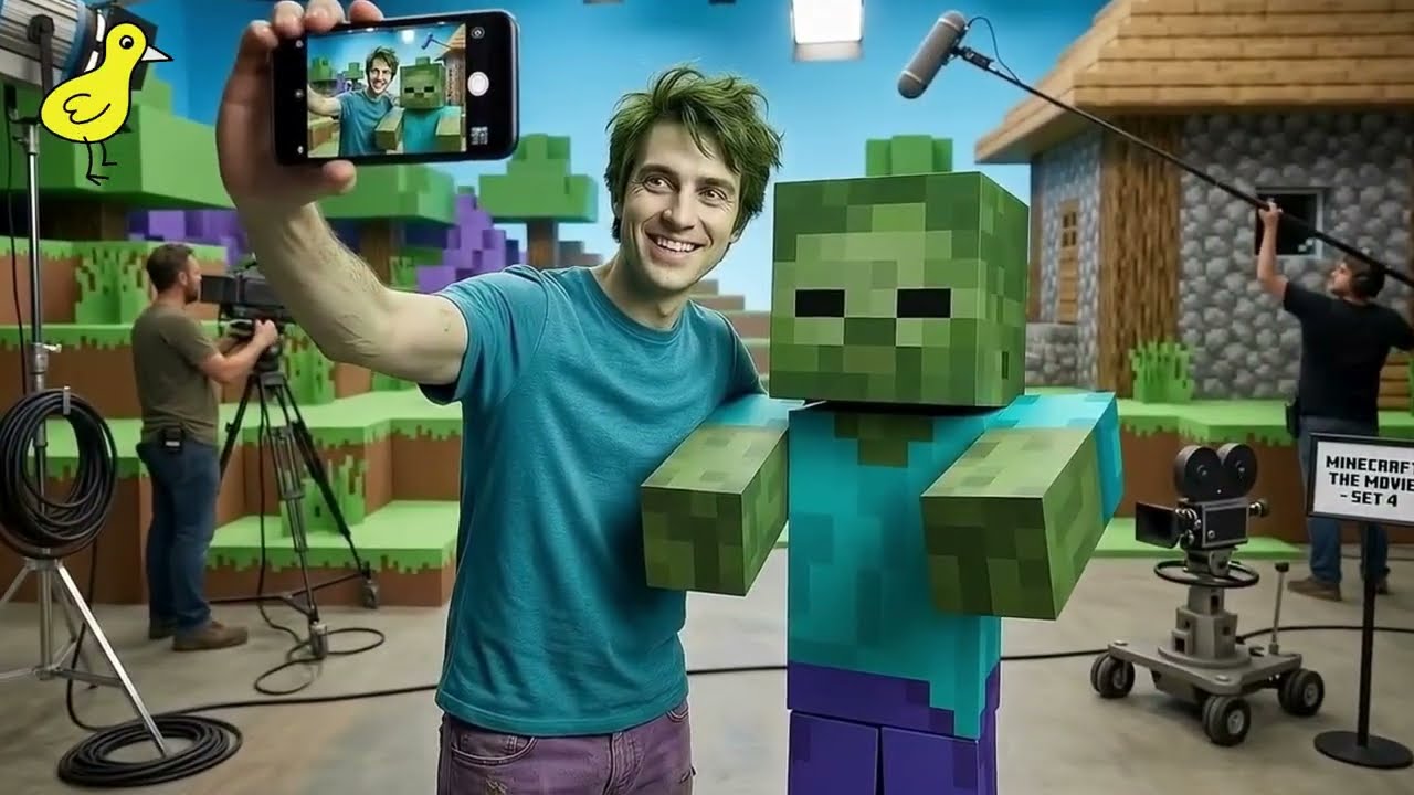 What If Minecraft Was Real? ⛏️ Steve, Alex, Creeper & Warden Come to Life!