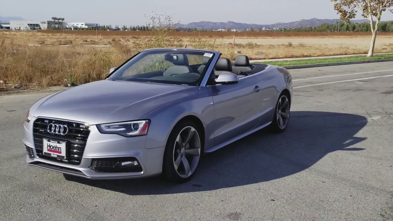 2016 Audi A5 Premium Plus Convertible for sale at Audi Temecula