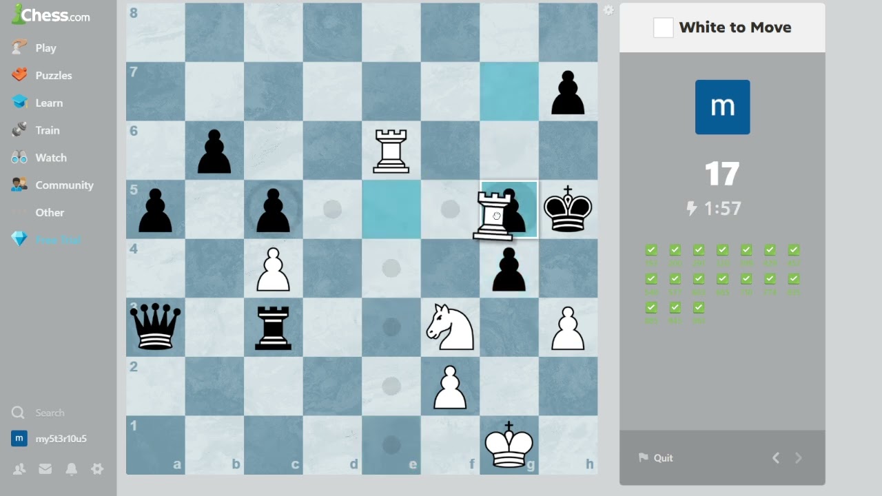🔥Daily Chess Puzzle Rush! (March 13, 2026) #chess #dailychess #puzzle