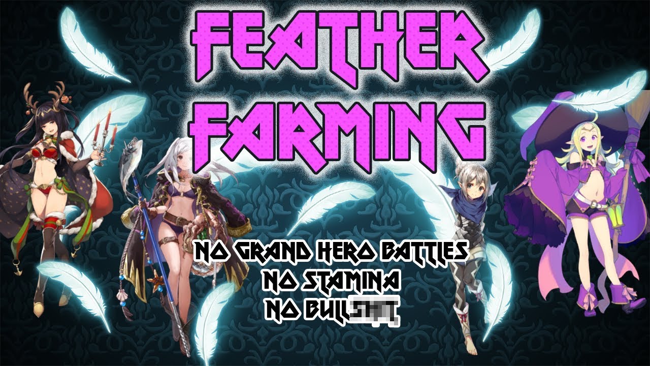 UNLIMITED Feather Farming - NEW Technique ( NO Grand Hero Battles )