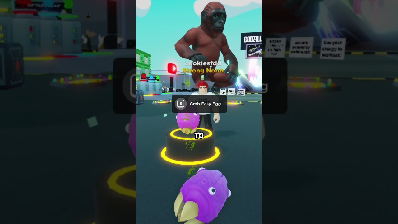 The Hunt in Strongman Simulator 🥚