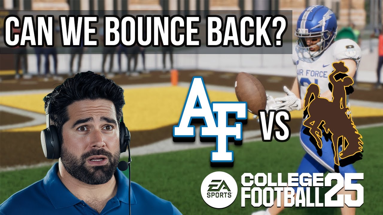 Can Air Force Bounce Back? Epic Showdown vs. Wyoming | College Football 25