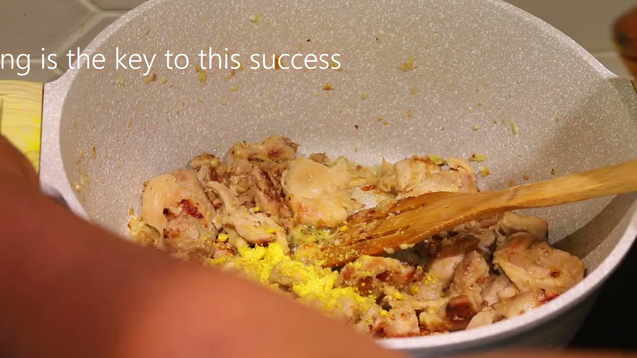 UGANDAN CHICKEN SPICED RICE