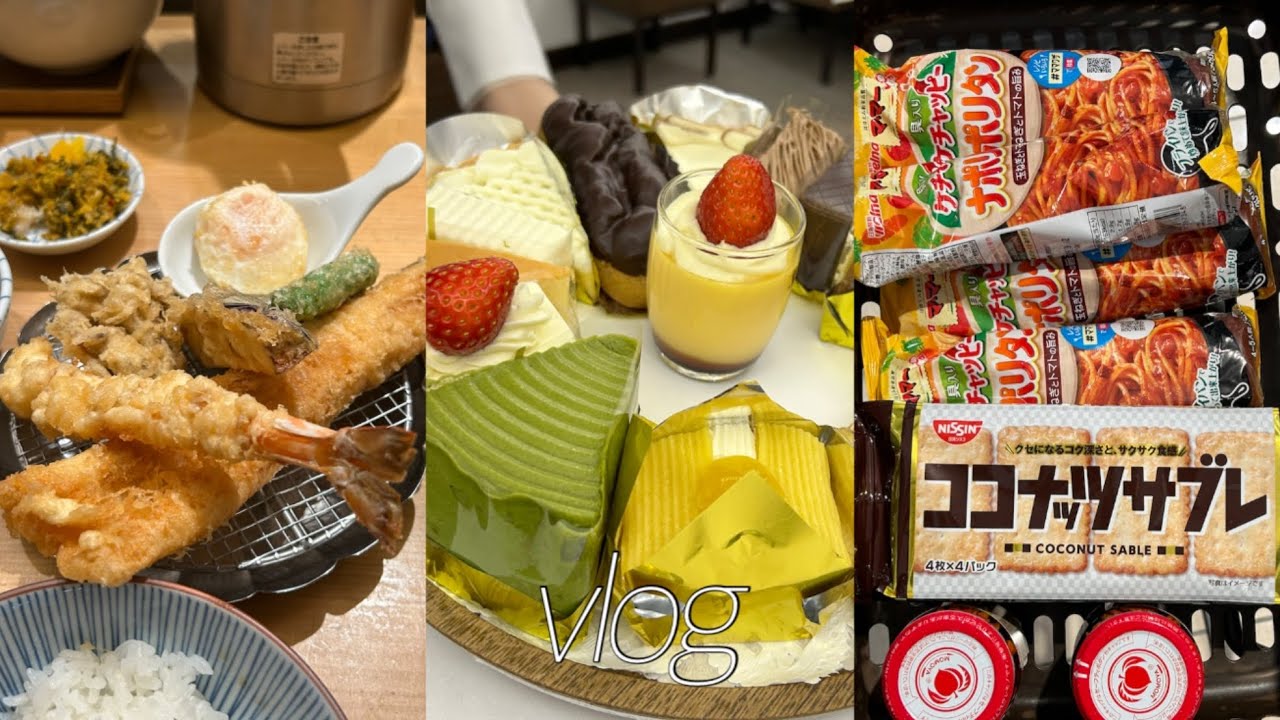 tokyo vlog (먹방같은 도쿄 여행🍤🍓🍡🍜🍦🍮☕️🍣이모야킨지로,긴자웨스트,가네코반노스케,아부라소바,칼디쇼핑,도토루커피,이마카츠,요요기공원,츠지한,코메다커피,일본편의점
