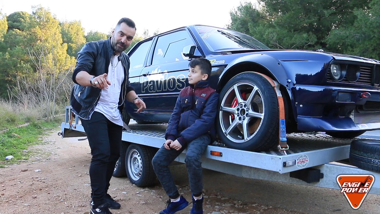 Ο πιο νέος οδηγός Drift στον κόσμο ο 7χρονος Παύλος Σαμαράς στο Engine Power με τον Μιχάλη Κοντιζά