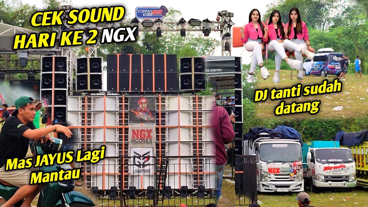 DIPANTAU MAS JAYUS CEK SOUND HARI KE DUA