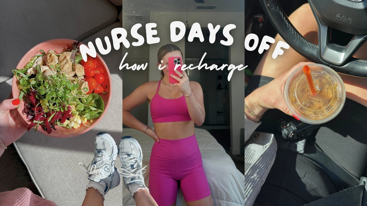 how i spend my days off as a nurse: work/life balance, workout classes, decorating for fall