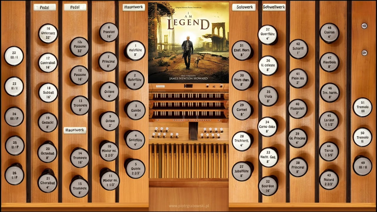 I'm Listening (I Am Legend)—Organ Cover