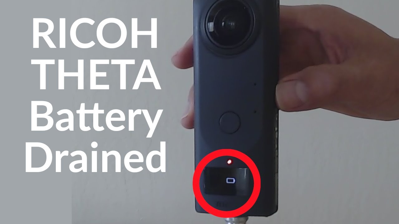 RICOH THETA Z1 Battery Drained  Normal Condition