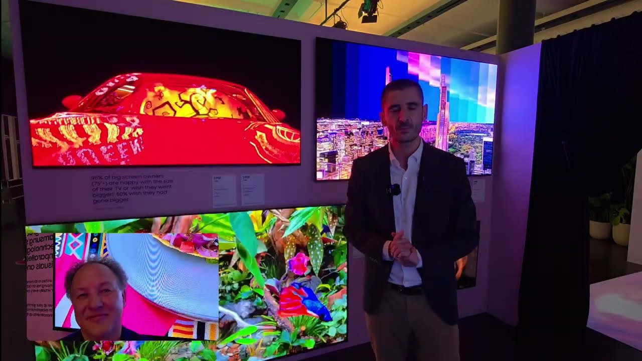 Samsung unveils stunning 2025 range of AI Neo QLED and OLED TVs at Sydney 
