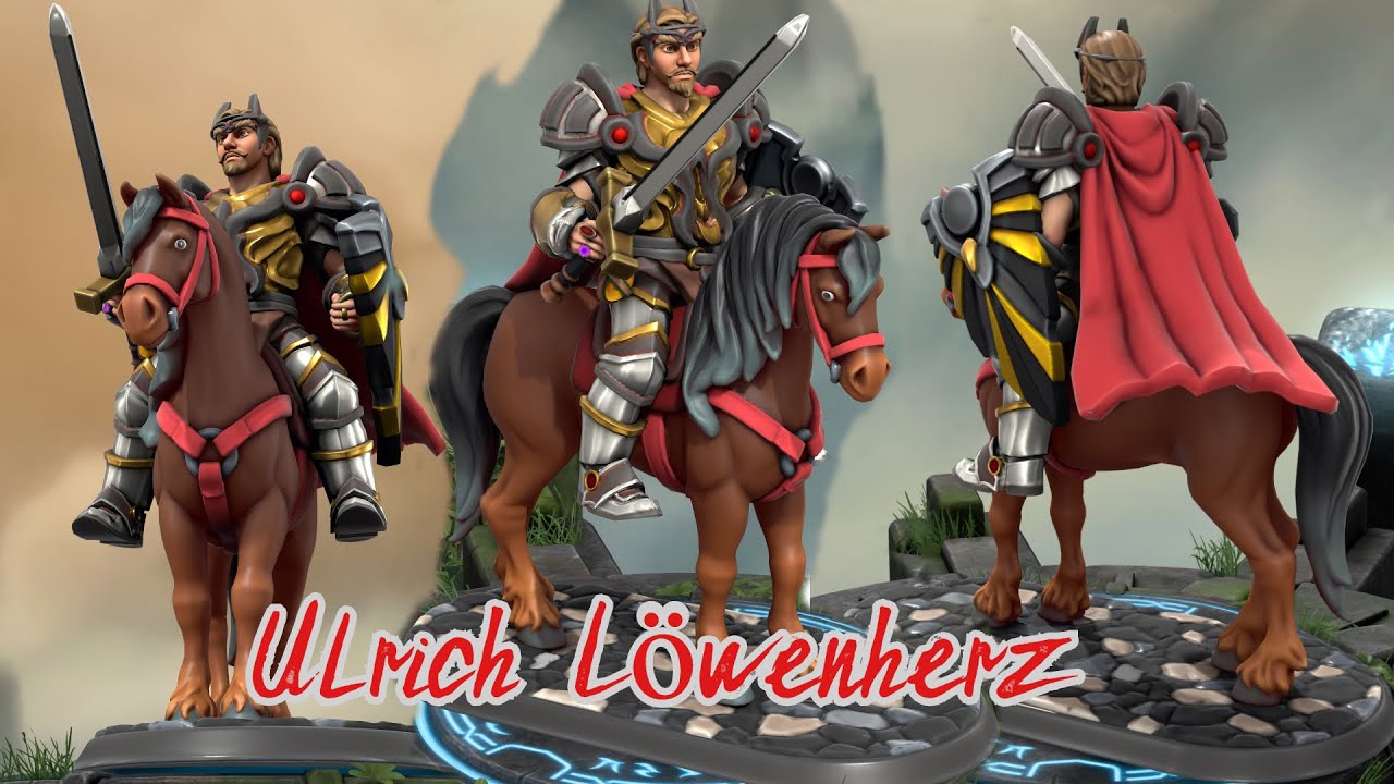 Pen & Paper Charakter Design #01 | General Ulrich Löwenherz | ⚔️