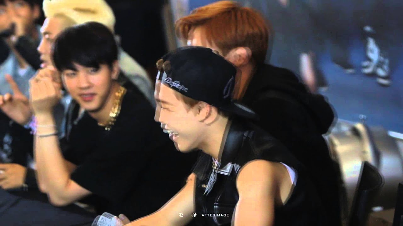 140905 방탄소년단(BTS) DARK&WILD 여의도 팬싸인회 지민이가 귀여운 호석이!