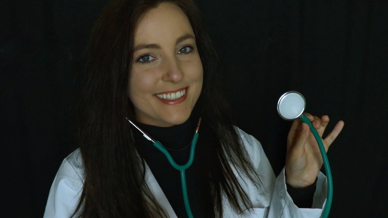Doctor Exam ASMR you have a sore throat
