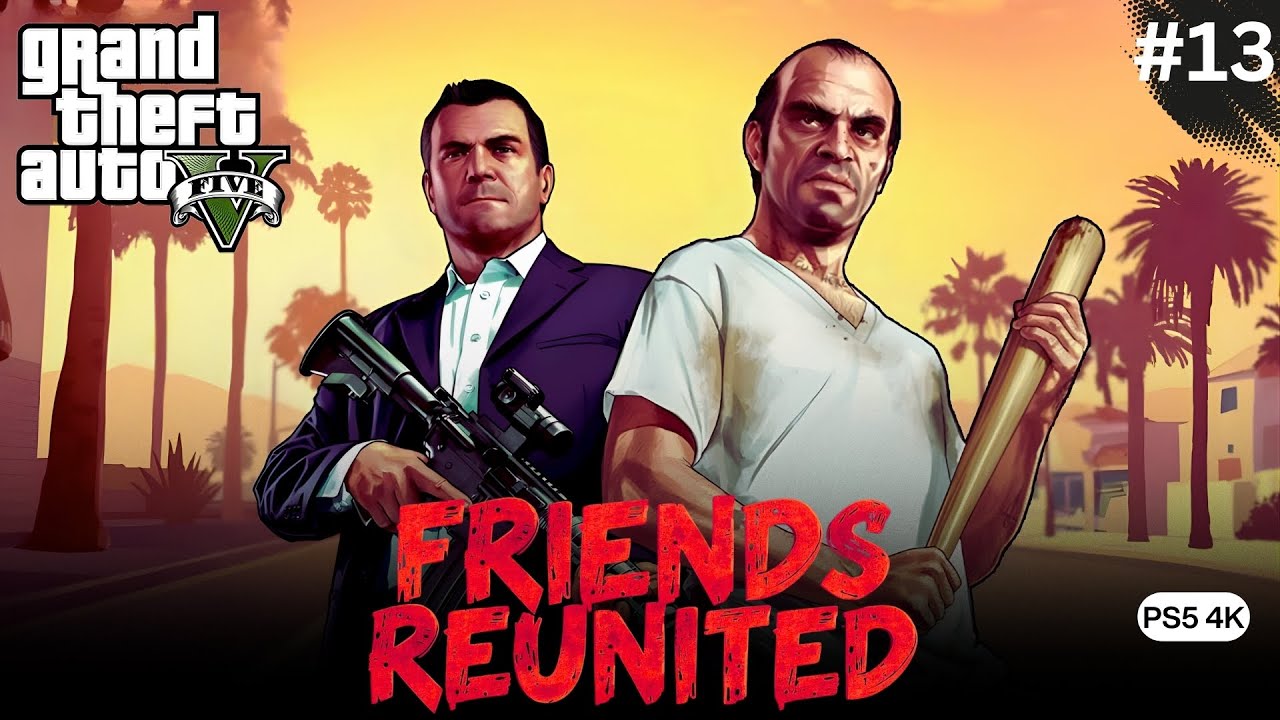 Trevor Goes INSANE on Lost MC! Friends Reunited GTA 5 PS5 4K #13