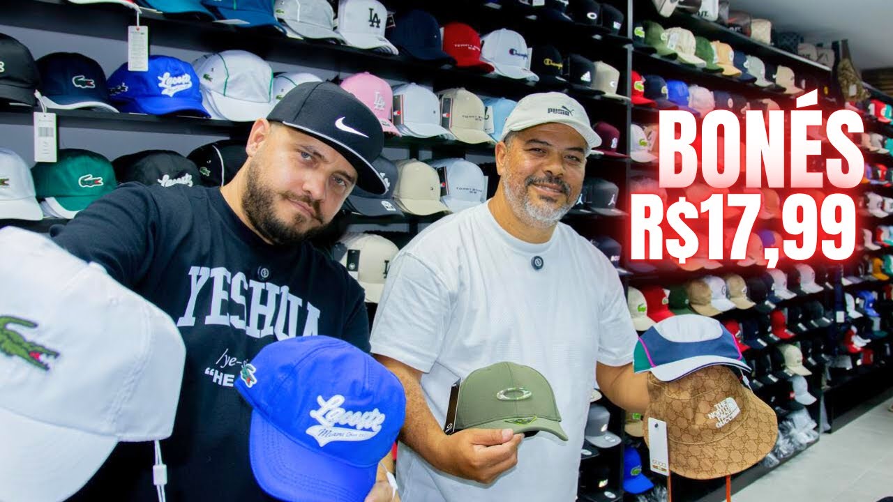 🔥🧢FORNECEDOR DE BONÉS PREMIUM EXCLUSIVOS MODELOS DE SHOPPING E  INFLUENCIADORES NO PRECINHO! #brás