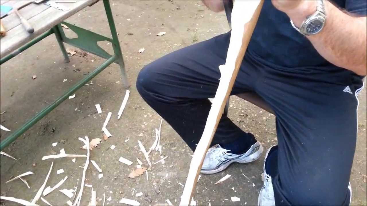 Bogenbau aus Haselnuss PART(2/2)