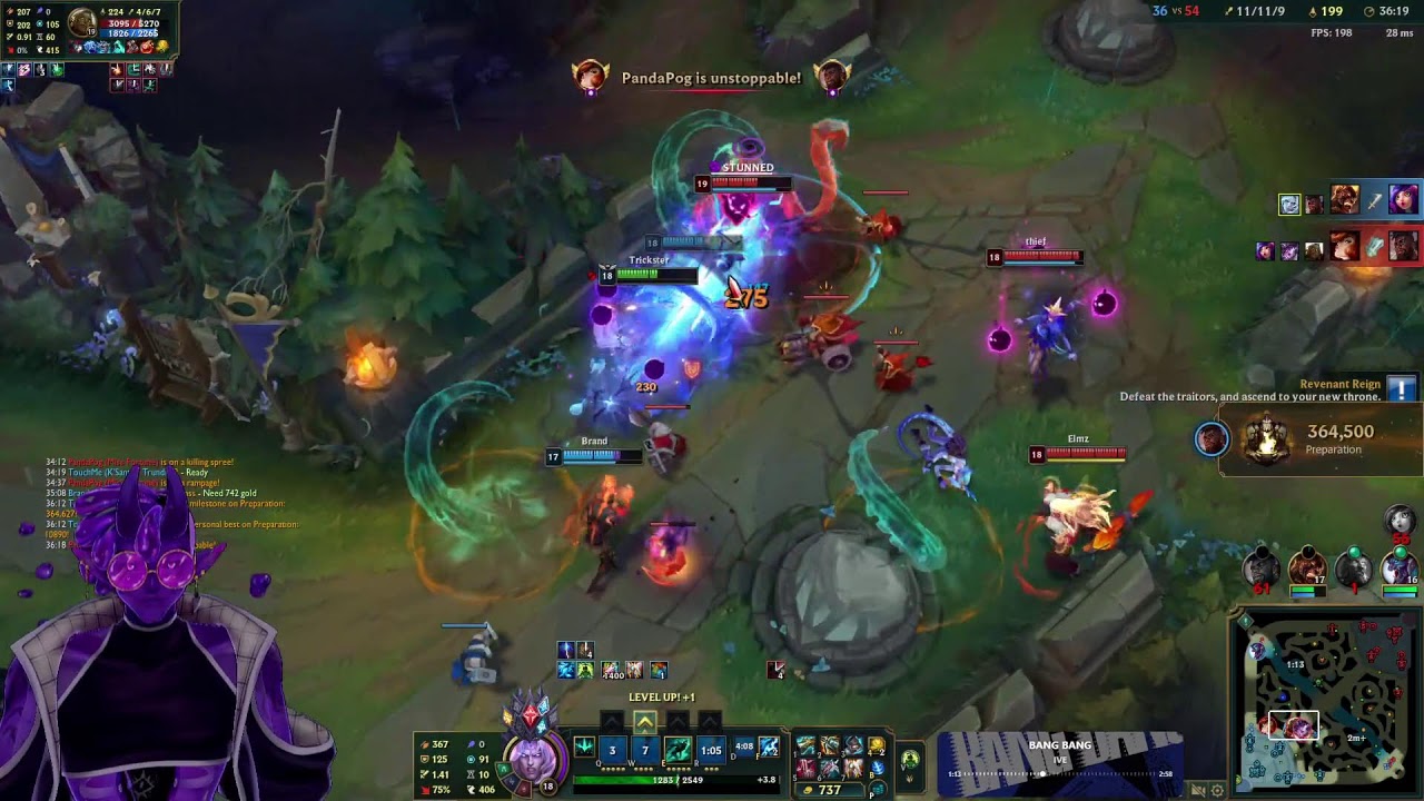 Road To 500 subs (167/500) League of legends | Rise And Grind
