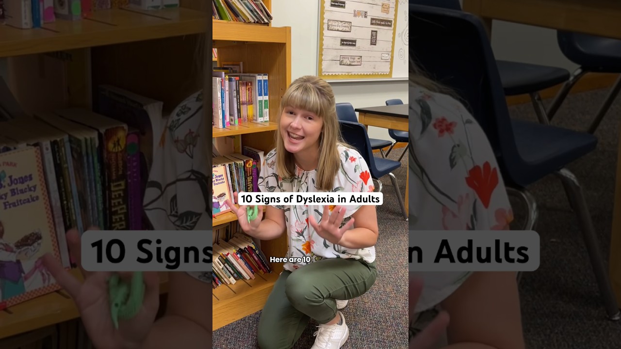 Could you have undiagnosed dyslexia as an adult? 📖 #autism #adhd #mentalhealth #neurodivergent