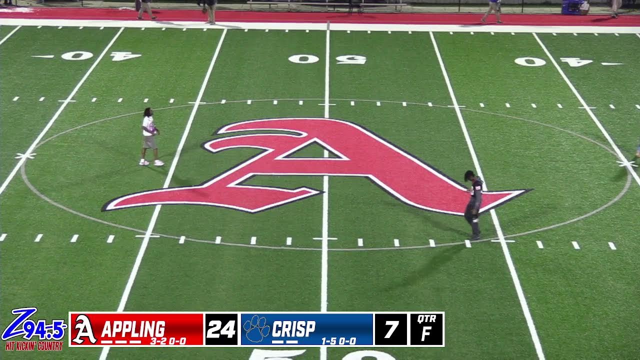 Appling County vs Crisp County Football