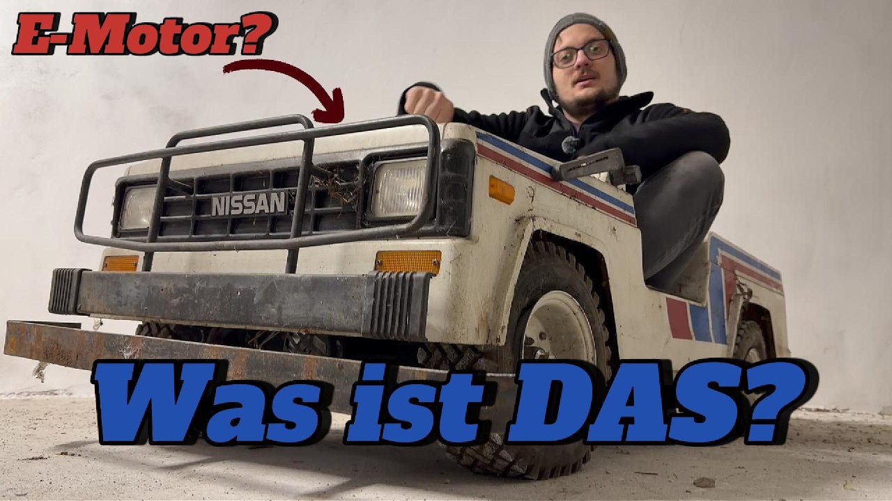 Unglaublicher Scheunenfund! 80er‑E‑Auto entdeckt!