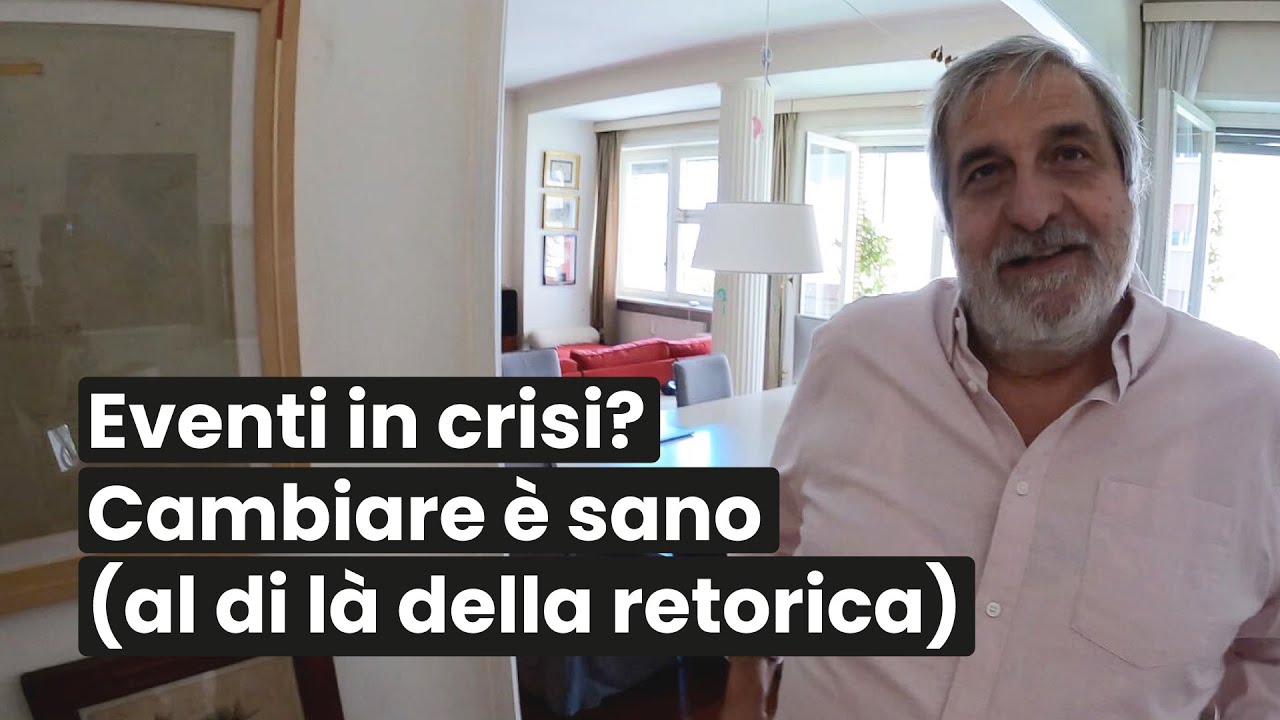 🎬 3. Un maestro degli eventi mi ha raccontato come rilanciare il settore [Roma 1]