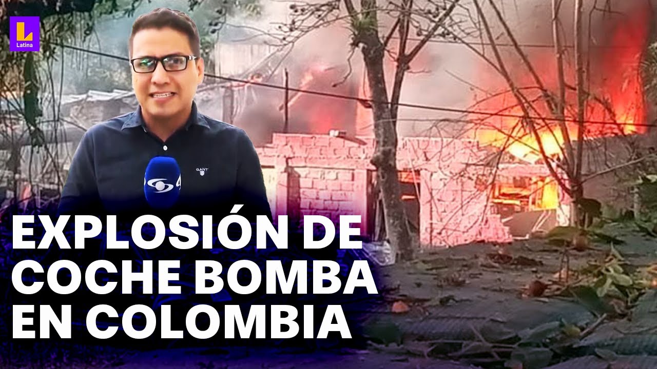 Atentado en Colombia: Explota coche bomba contra estaci&oacute;n policial en el Cauca