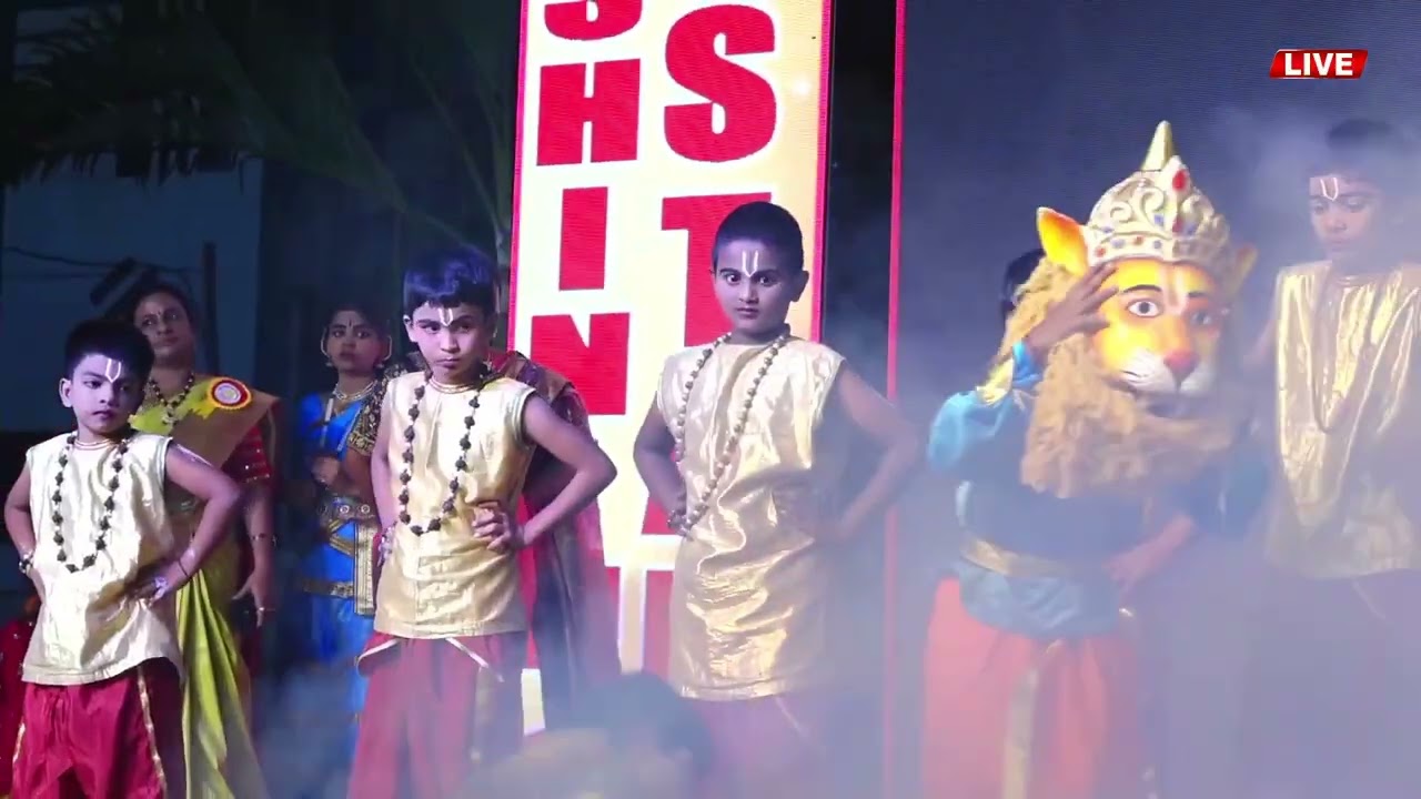 KRISHNAM VANDE - Performance By Primary Boys @ Shining Star 10th Annual Day