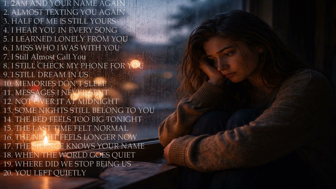 Lonely Heart Playlist 2026 🖤🌙 | New Emotional English Sad Songs | Crying in Silence,