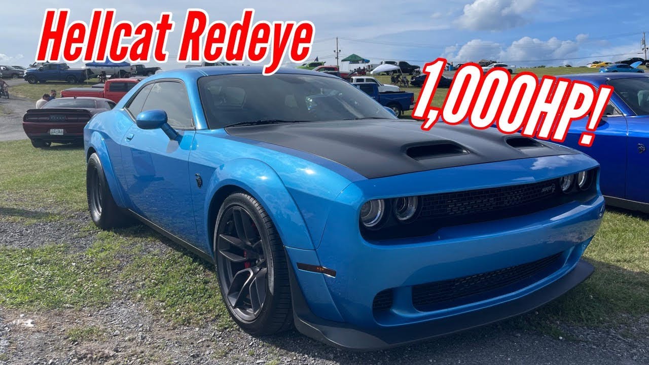 FULL THROTTLE in a 1,000HP Hellcat Redeye!
