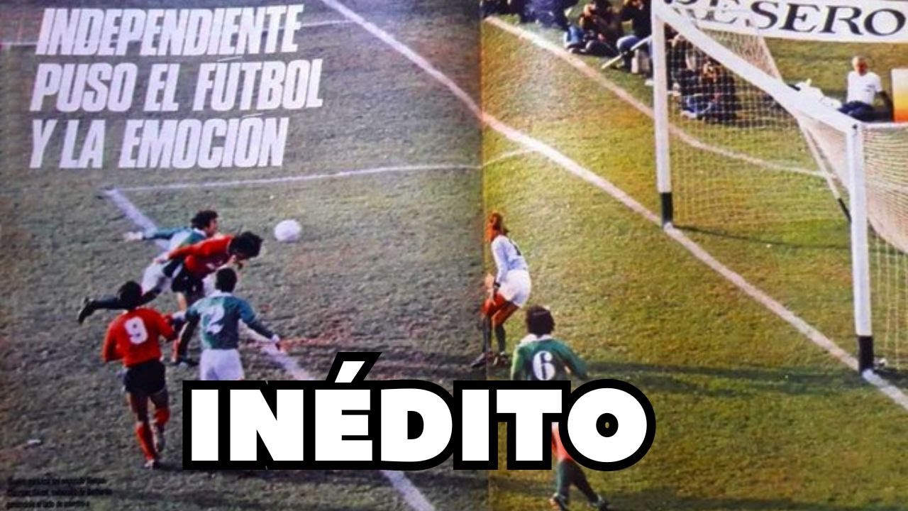 INÉDITO FERRO 0-1 INDEPENDIENTE Liguilla 1987 Recorrido x Semifinales IDA