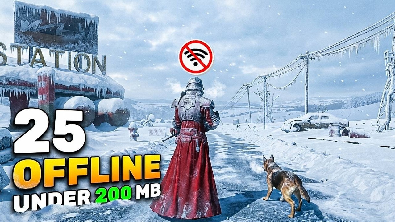 Top 25 Best Offline Games for Android Under 200MB | Low End Devices (2026)