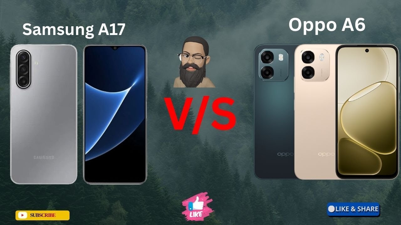 Samsung A17 vs Oppo A6 | Full Comparison | Camera, Speed, Battery, Gaming & Specs