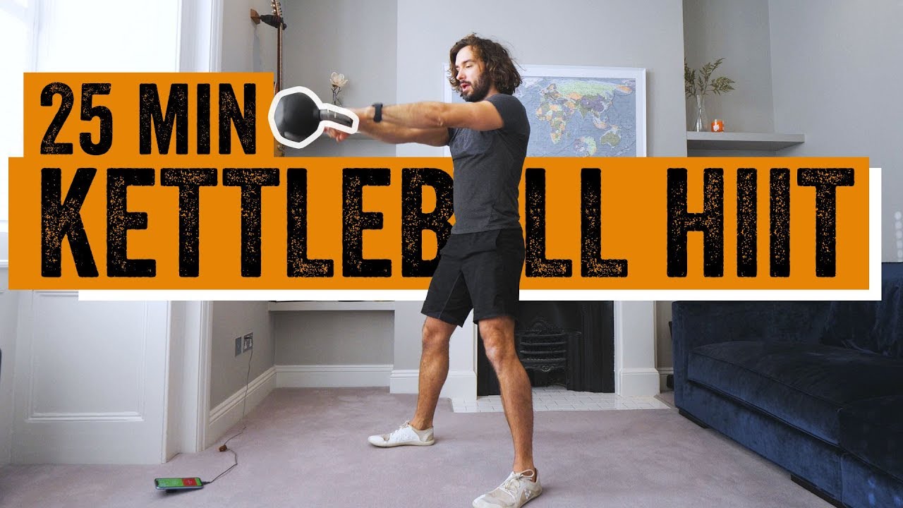 25 Minute Home Kettlebell Workout | The Body Coach TV