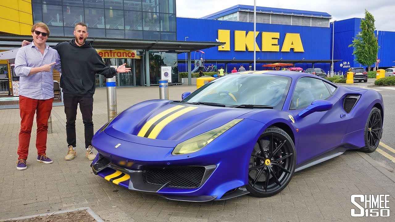 Trolling TGE and his New Ferrari 488 Pista IKEA EDITION!