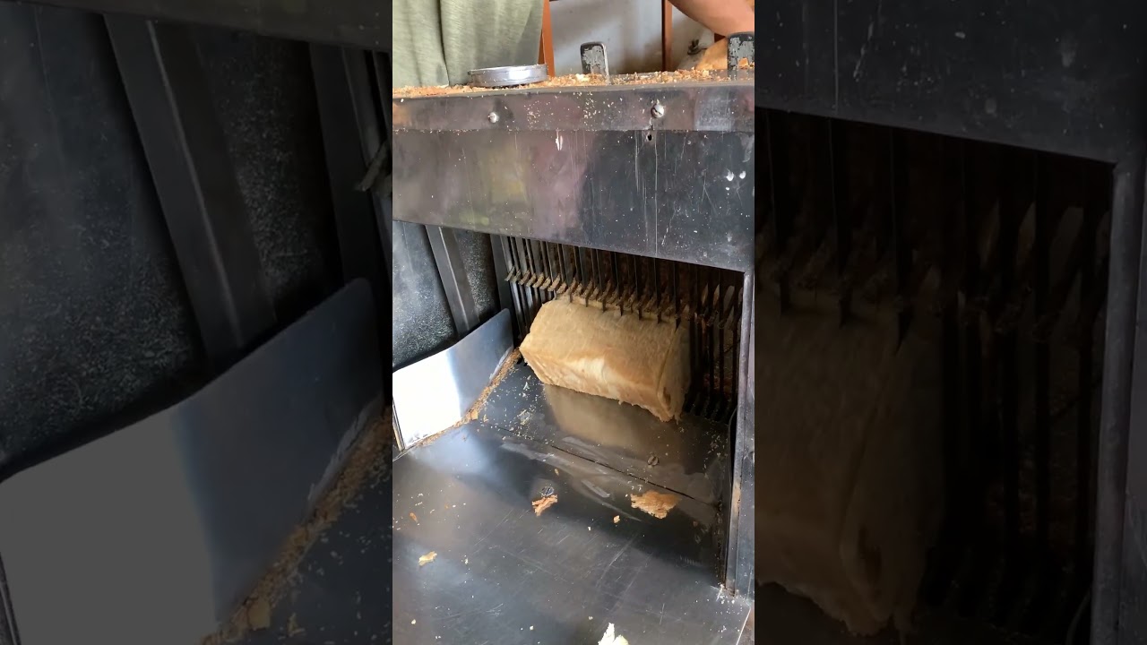 😲 Amazing Bread Cutting machine #machine #bakery #tools #factory