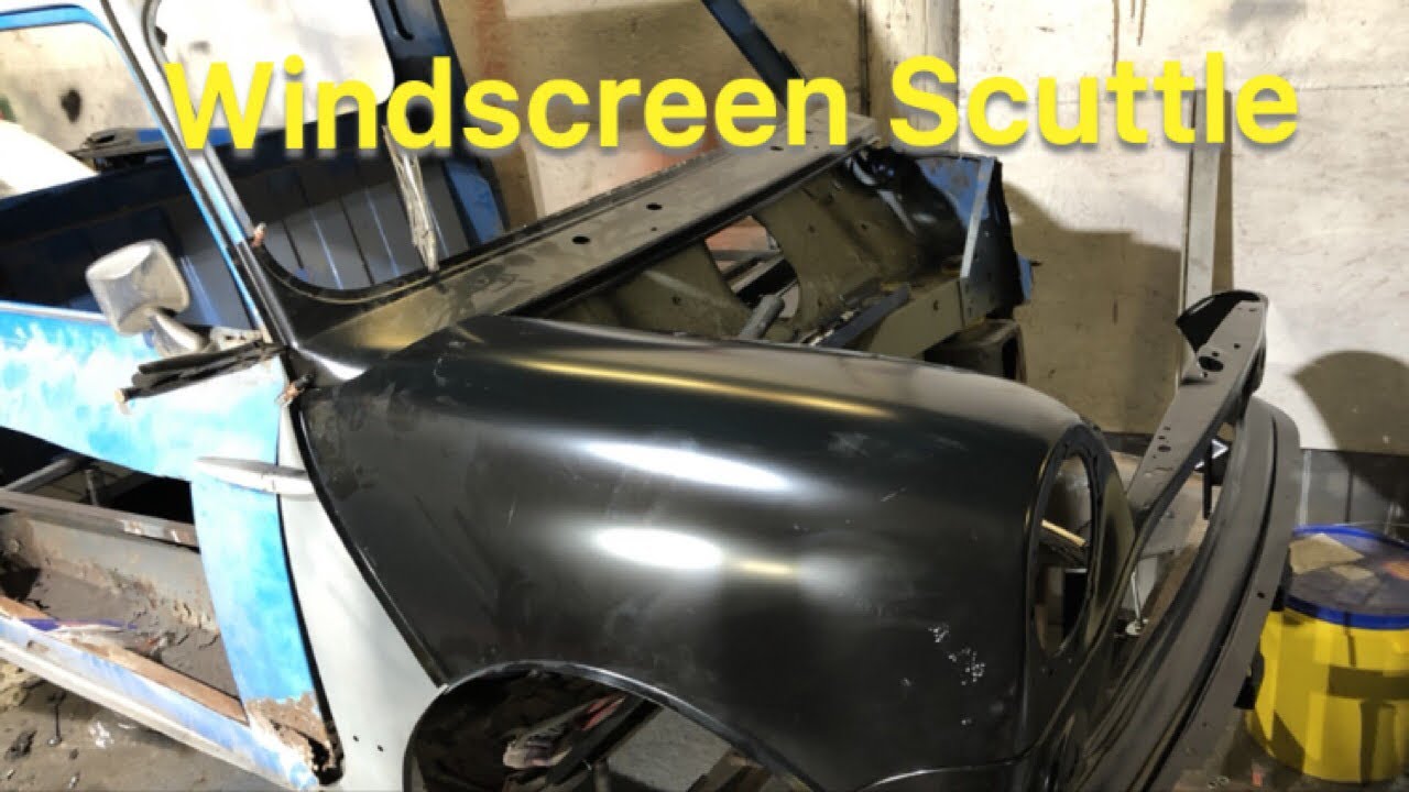 Classic Mini Pickup Restoration Ep17 - Windscreen Scuttle