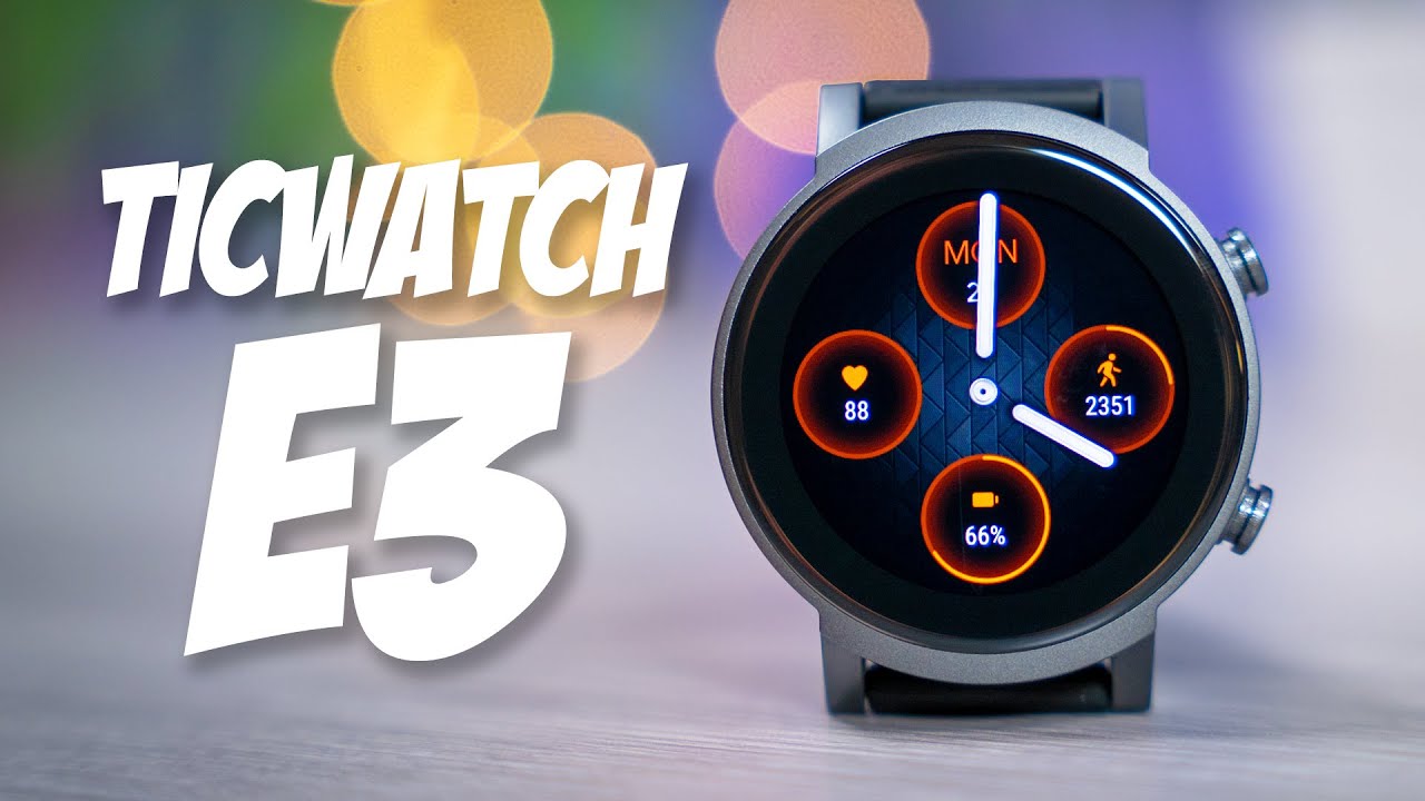 TicWatch E3 Smartwatch Unboxing & Review: The Perfect Apple Watch Alternative! | Raymond Strazdas