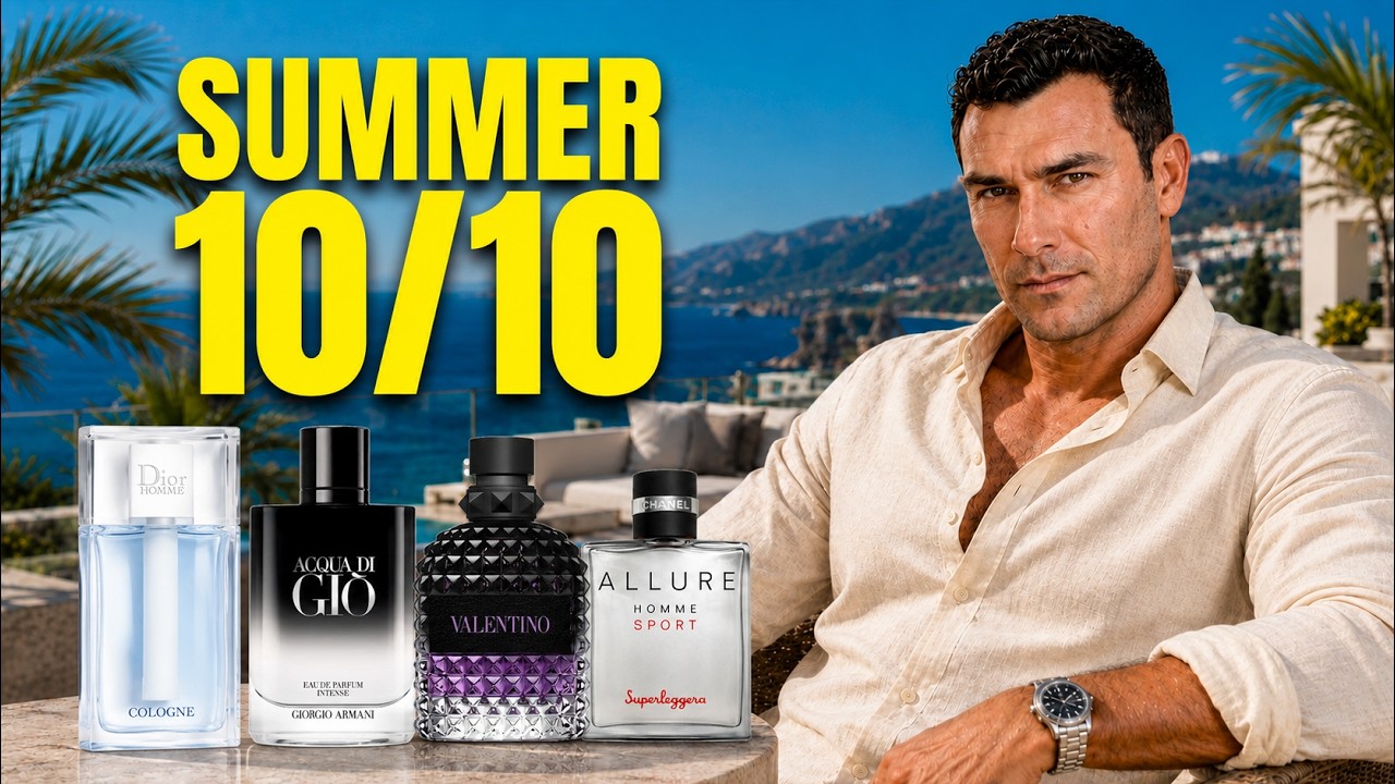 The Only Summer Fragrances Men Actually Need (Hot Weather Colognes For Men)