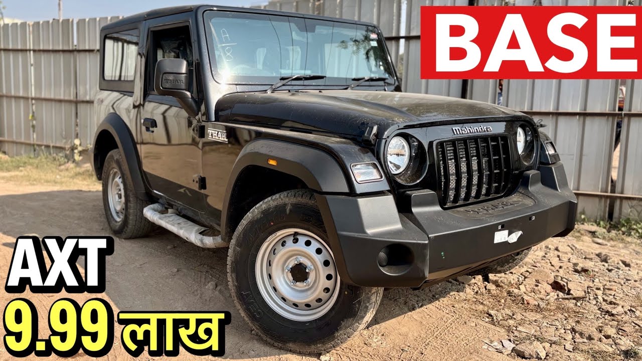 2026 New Mahindra Thar AXT RWD 2WD Diesel 1.5L Turbo Manual | Full Detailed Review