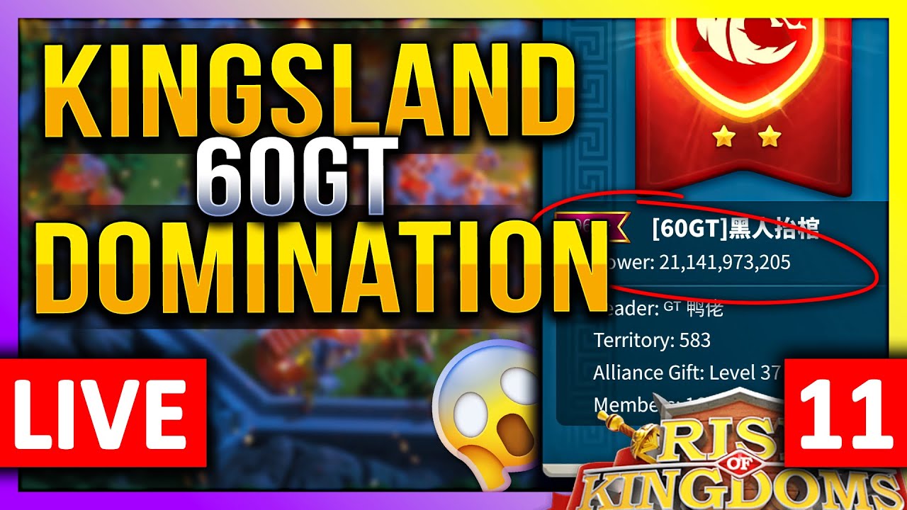 1960 Domination? 🔥🔥🔥 LIVE! 🔴 60GT 21B Alliance C11290 1256 2110 1947