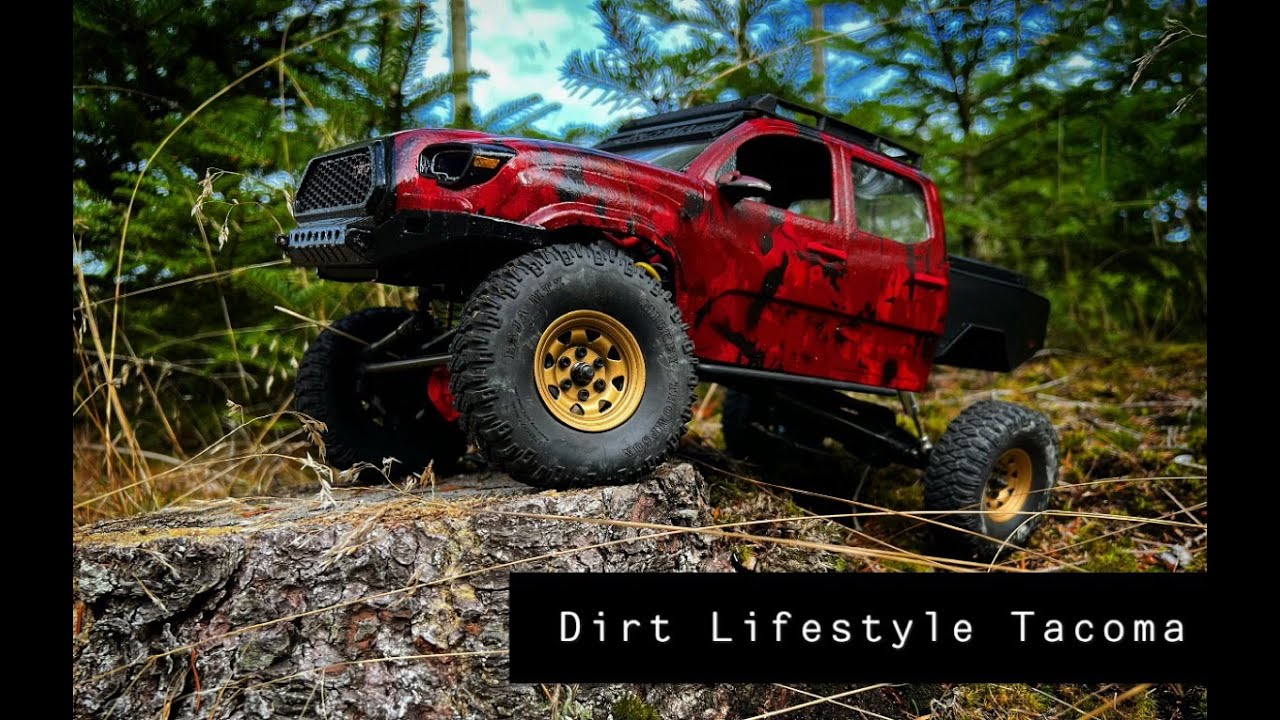 Dirt Lifestyle Tacoma ( All 3d printed )