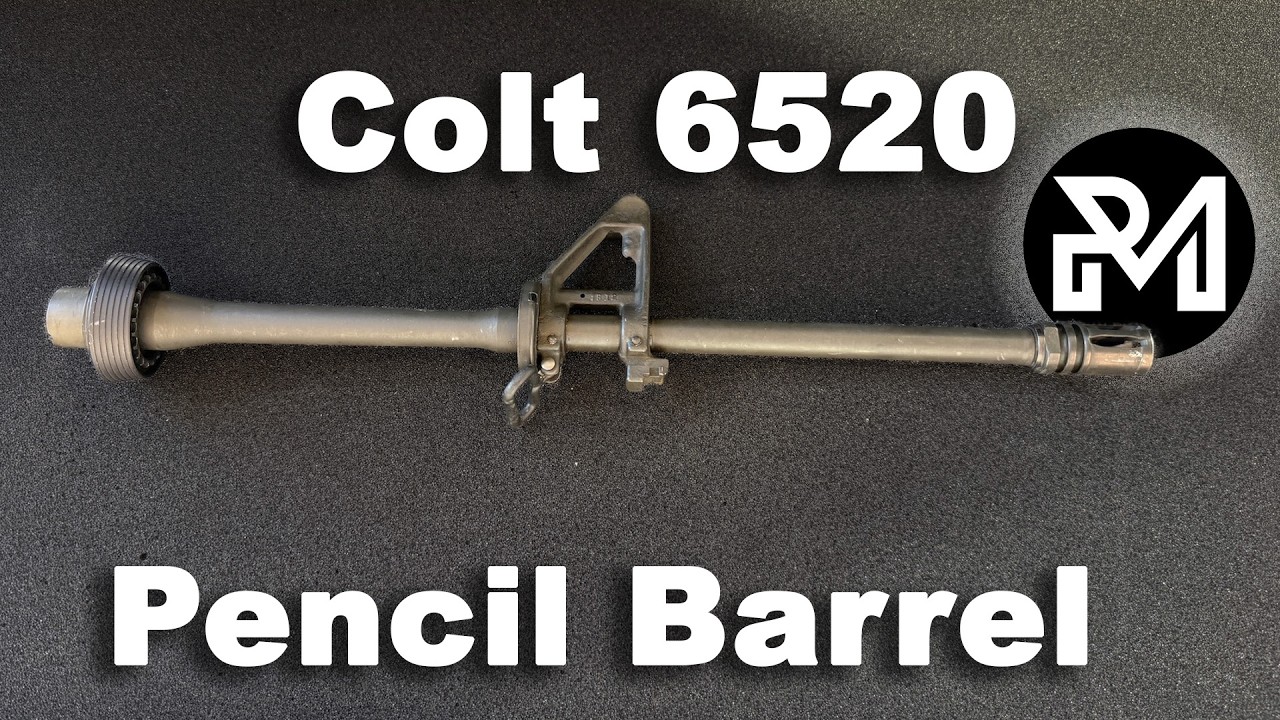Проверен пистолет Colt 6520 с 16-дюймовым тонким стволом | Кучность стрельбы (30 выстрелов) и осм...
