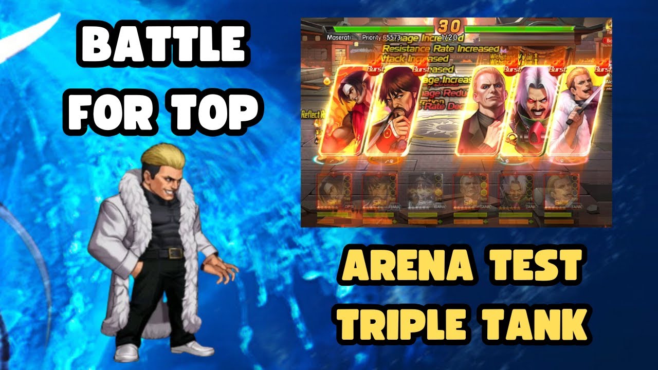 💥 TESTING YAMAZAKI XV in ARENA 💪 Triple Tank Strategy | KOF 98 UM OL