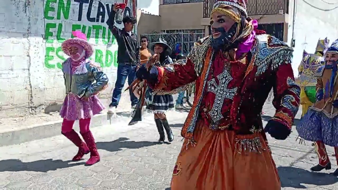 Carnaval san Agustín Tlaxco cuadrilla ARRIBEÑOS 2026 