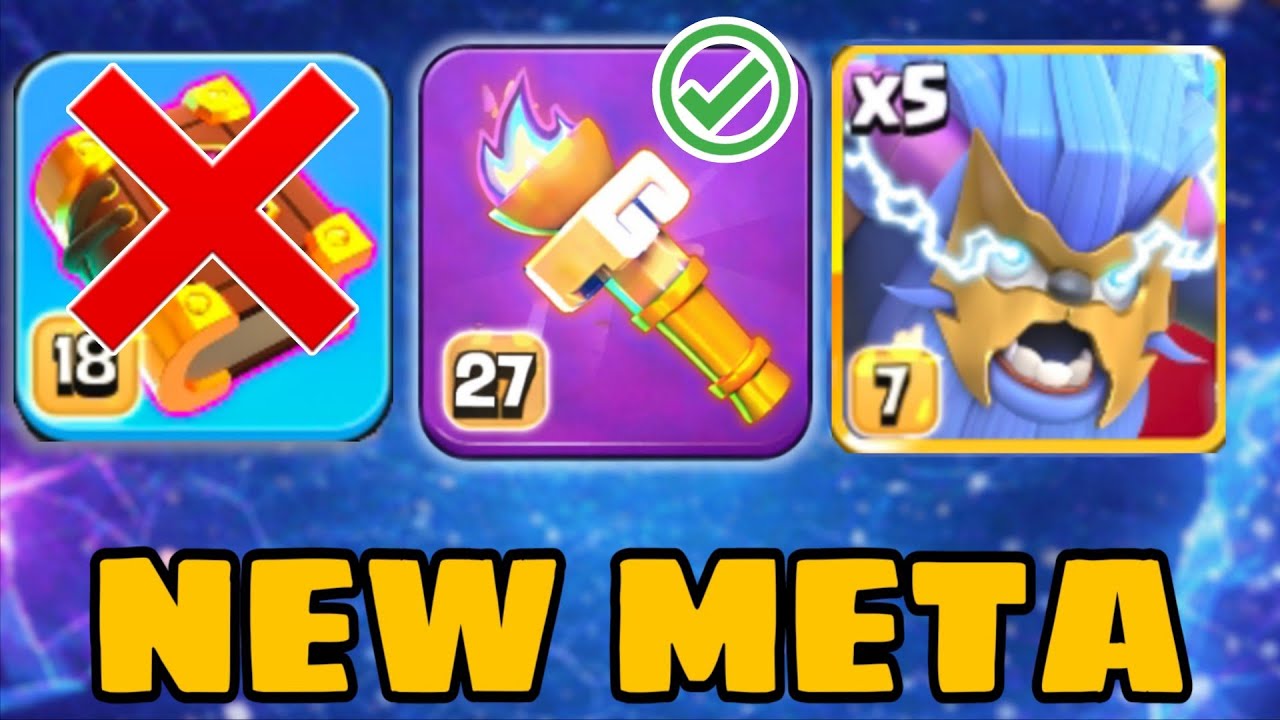 New Balance Update Easy 3 Star TH18 & TH17 At Legend League  in Clash of Clans